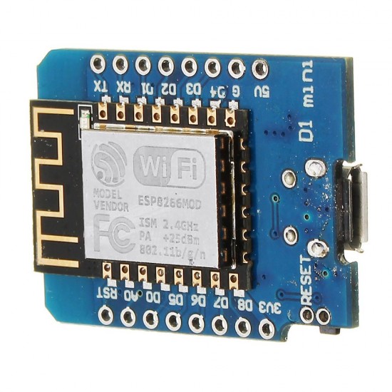 3Pcs D1 Mini V2.3.0 WIFI Internet Of Things Development Board Based ESP8266 ESP-12S 4MB FLASH 3Pcs D1 Mini V2.3.0 WIFI Internet Of Things Development Board Based ESP8266 ESP-12S 4MB FLASH