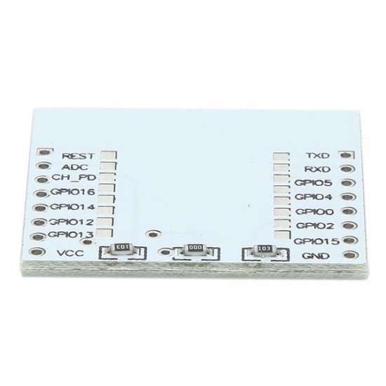 3Pcs Serial Port WIFI ESP8266 Module Adapter Plate With IO Lead Out For ESP-07 ESP-08 ESP-12