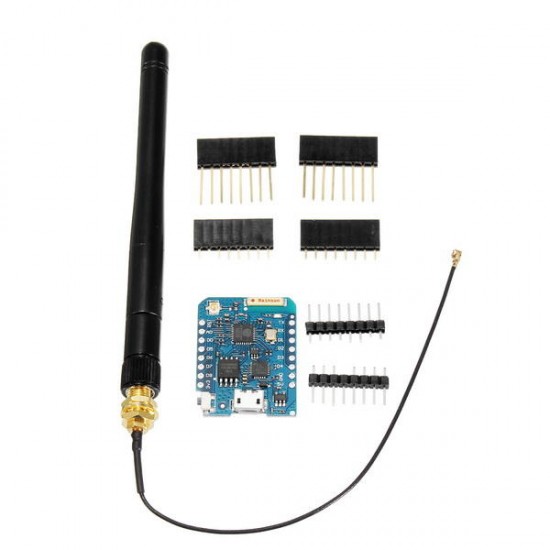 3Pcs D1 Mini Pro-16 Module + ESP8266 Series WiFi Wireless Antenna 3Pcs D1 Mini Pro-16 Module + ESP8266 Series WiFi Wireless Antenna
