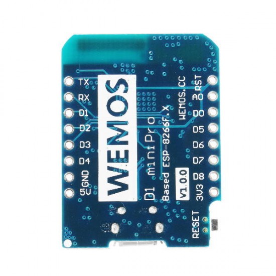 3Pcs D1 Mini Pro-16 Module + ESP8266 Series WiFi Wireless Antenna 3Pcs D1 Mini Pro-16 Module + ESP8266 Series WiFi Wireless Antenna