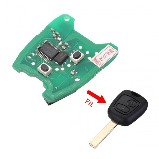 3pcs 433MHz Remote Key PCB Circuit Board For Peugeot 307 / Citroen 73373067C