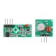3pcs 433Mhz RF Decoder Transmitter With Receiver Module Kit For MCU Wireless 3pcs 433Mhz RF Decoder Transmitter With Receiver Module Kit For MCU Wireless