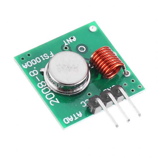 3pcs 433Mhz RF Decoder Transmitter With Receiver Module Kit For MCU Wireless