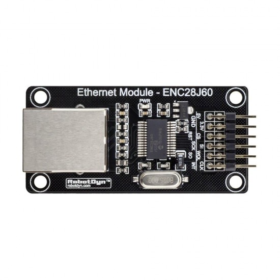 3pcs ENC28J60 Ethernet LAN Network Module Power In 3.3V/5V For STM for Arduino - products that work with official for Arduino boards