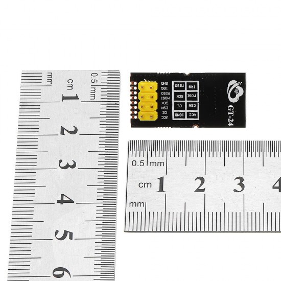 3pcs GT-24 Digital Wireless Module 2.4G NRF24L01 PA LNA Industrial Grade 1100M Long Distance With Welding Pin