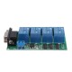 4 Channel RS232 Relay Board PC USB UART DB9 Remote Control Switch DC12V for Smart Home