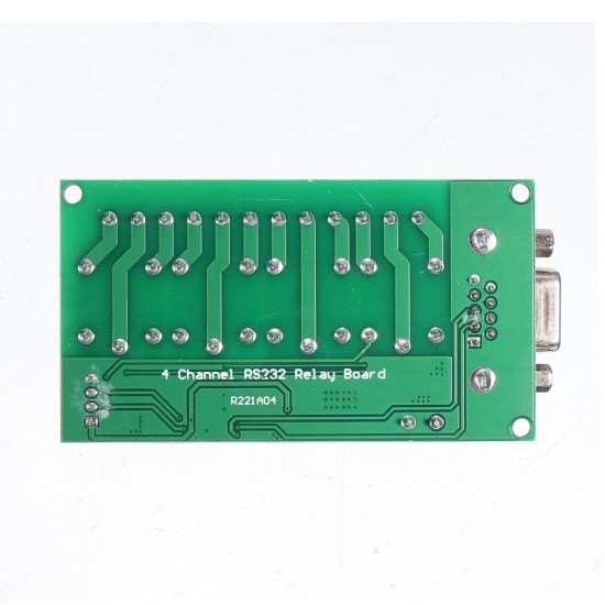 4 Channel RS232 Relay Board PC USB UART DB9 Remote Control Switch DC12V for Smart Home 4 Channel RS232 Relay Board PC USB UART DB9 Remote Control Switch DC12V for Smart Home