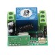 433MHz 12V Single Channel Learning Code Controller Access Control Remote Control Switch With 2 Button Transmitter