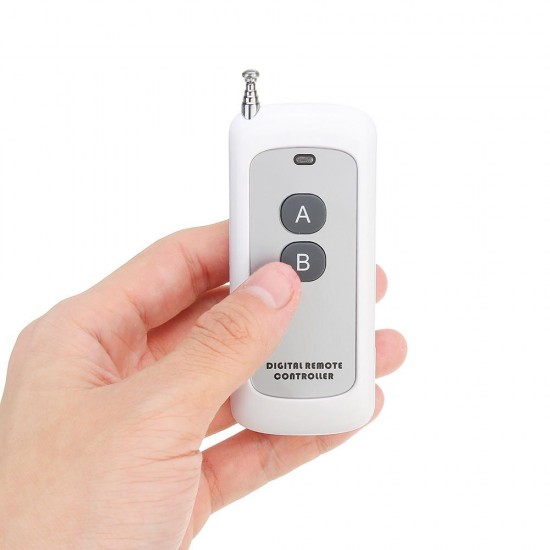 433MHz 220V Intelligent Learning Code Remote Control Switch Lamp Remote Switch with Long Distance Remote Controller