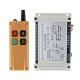 433MHz 4 Channel Remote Control Switch Industrial Grade Controller AC220V-380V