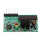 433Mhz 4CH IC 2262/2272 Key 5V Wireless Remote Control Receiver Module