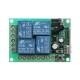 433mhz DC 12V Learning Type 4CH Channel Wireless Remote Control Switch Four Way Relay Control Module 433mhz DC 12V Learning Type 4CH Channel Wireless Remote Control Switch Four Way Relay Control Module