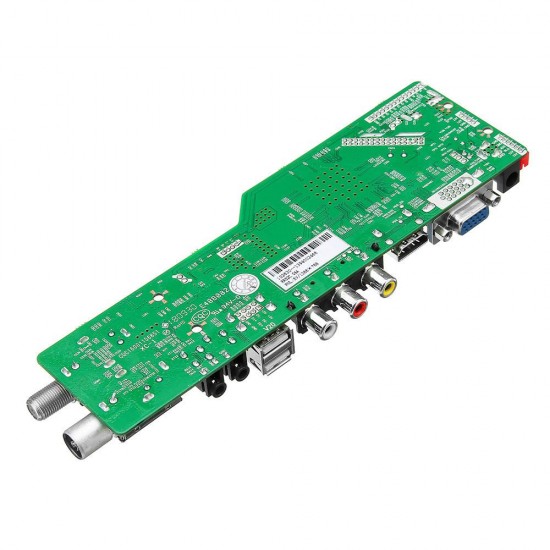 5 OSD Game RR52C.04A Support Digital Signal DVB-S2 DVB-C DVB-T2/T ATV Universal LCD Driver Board Dual USB Play Media With Remote