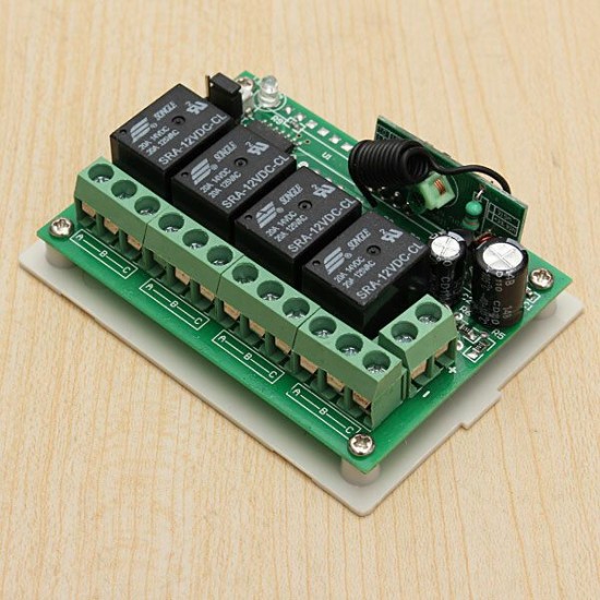 5Pcs 12V 4CH Channel 433Mhz Wireless Remote Control Switch With 2 Transimitter 5Pcs 12V 4CH Channel 433Mhz Wireless Remote Control Switch With 2 Transimitter
