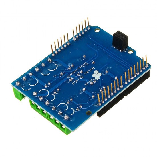 5V 4CH 4 Channel Relay Shield Extended Relay Module for Arduino - products that work with official Arduino boards