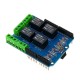5V 4CH 4 Channel Relay Shield Extended Relay Module for Arduino - products that work with official Arduino boards