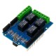 5V 4CH 4 Channel Relay Shield Extended Relay Module for Arduino - products that work with official Arduino boards
