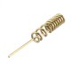 5pcs Copper GSM GPRS Straight / Bent Spring Antenna Bold Copper Spiral Coil Wound Antenna GSM Motherboard Welding DIY