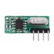 5pcs RX500A 315/433MHz High Sensitivity Superheterodyne Wireless Receiver Module