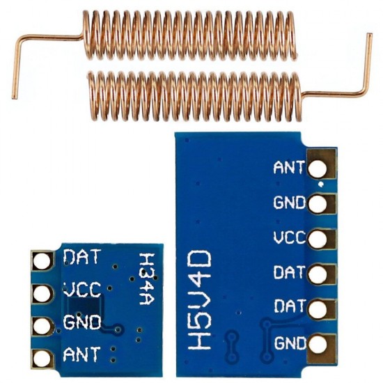 5pcs RF 315MHz for Transmitter Receiver Module RF Wireless Link Kit +10PCS Spring Antennas for Arduino - products that work with official for Arduino boards 5pcs RF 315MHz for Transmitter Receiver Module RF Wireless Link Kit +10PCS Spring Antennas for Arduino - products that work with official for Arduino boards