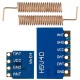 5pcs RF 315MHz for Transmitter Receiver Module RF Wireless Link Kit +10PCS Spring Antennas for Arduino - products that work with official for Arduino boards 5pcs RF 315MHz for Transmitter Receiver Module RF Wireless Link Kit +10PCS Spring Antennas for Arduino - products that work with official for Arduino boards