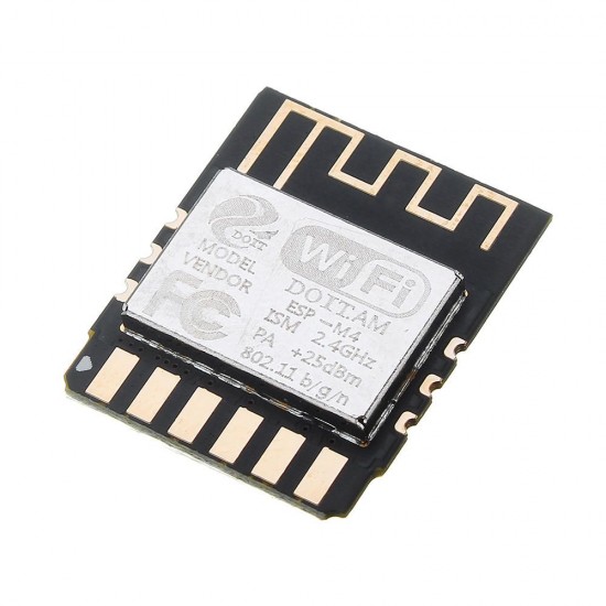 5pcs Transparent Transmission Fireware ESP-M4 Wireless WiFi Module ESP8285 Serial Port Transmission Control Module Compatible with ESP8266 5pcs Transparent Transmission Fireware ESP-M4 Wireless WiFi Module ESP8285 Serial Port Transmission Control Module Compatible with ESP8266