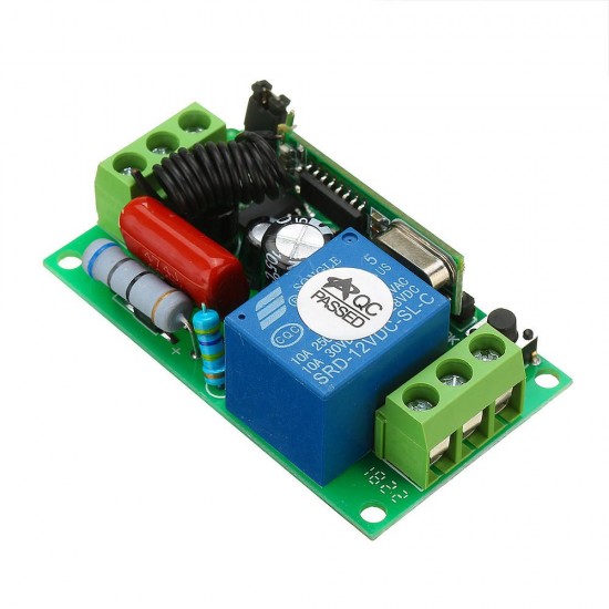 AC220V 1CH 10A Wireless Remote Control Switch Relay Output Radio Receiver Module With Waterproof Transmitter AC220V 1CH 10A Wireless Remote Control Switch Relay Output Radio Receiver Module With Waterproof Transmitter