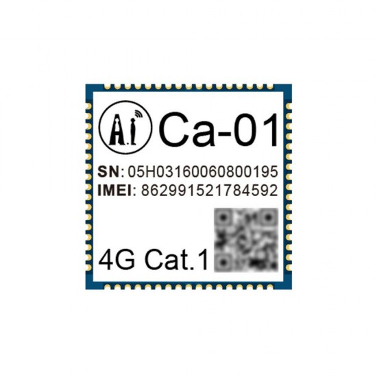4G Full Netcom LTE IoT Wireless Communication Module Ultra-small Ca-01 GPIO/UART/ADC 4G Full Netcom LTE IoT Wireless Communication Module Ultra-small Ca-01 GPIO/UART/ADC