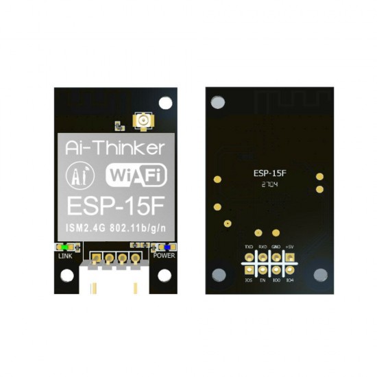 ESP8266 Serial WiFi Wireless Transparent Transmission Module Onboard/External Antenna ESP-15F ESP8266 Serial WiFi Wireless Transparent Transmission Module Onboard/External Antenna ESP-15F