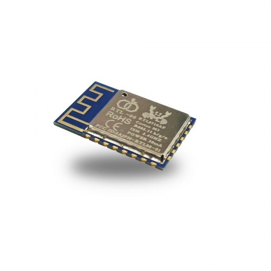 WiFi RTL8710AF Serial Port to WiFi Wireless Transparent Transmission PCB Onboard Antenna RTL-00 Module Communication Distance 80M WiFi RTL8710AF Serial Port to WiFi Wireless Transparent Transmission PCB Onboard Antenna RTL-00 Module Communication Distance 80M