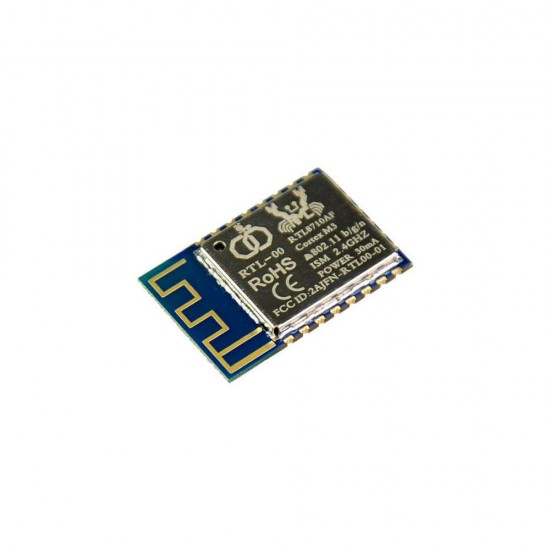 WiFi RTL8710AF Serial Port to WiFi Wireless Transparent Transmission PCB Onboard Antenna RTL-00 Module Communication Distance 80M