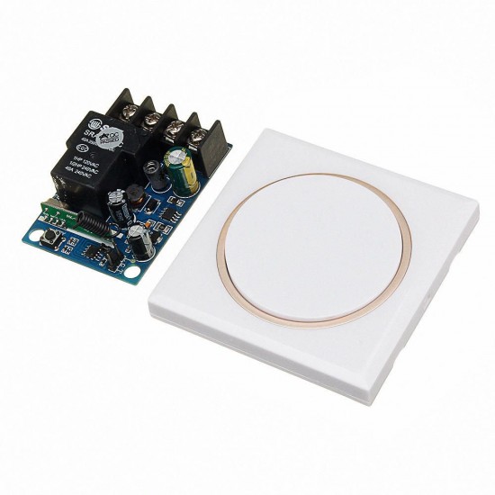 AK-KZ01 315MHZ/433MHZ 1 Channel Wireless Remote Control Switch + Remote Control Panel DC 12V-48V AK-KZ01 315MHZ/433MHZ 1 Channel Wireless Remote Control Switch + Remote Control Panel DC 12V-48V