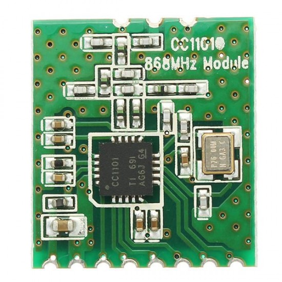 CC1101-868MHz 2-3.6V RF Low Power UHF Wireless Transceiver Module 1.2K To 500kps 64 Bytes SPI Interface Wake-On-Radio Support FSK GFSK ASK/OOK And MSK CC1101-868MHz 2-3.6V RF Low Power UHF Wireless Transceiver Module 1.2K To 500kps 64 Bytes SPI Interface Wake-On-Radio Support FSK GFSK ASK/OOK And MSK