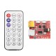 DC 3.7V To 5V bluetooth 4.1 MP3 WAV Decoder Board 3W Speaker Amplifier Audio Receiver Module Support USB/TF/U-DISK/IR Remote Control