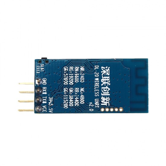 DL-20 CC2530 Wireless Transmission Serial Port Module 2.4G Wireless Transmitting and Receiving DL-20 CC2530 Wireless Transmission Serial Port Module 2.4G Wireless Transmitting and Receiving
