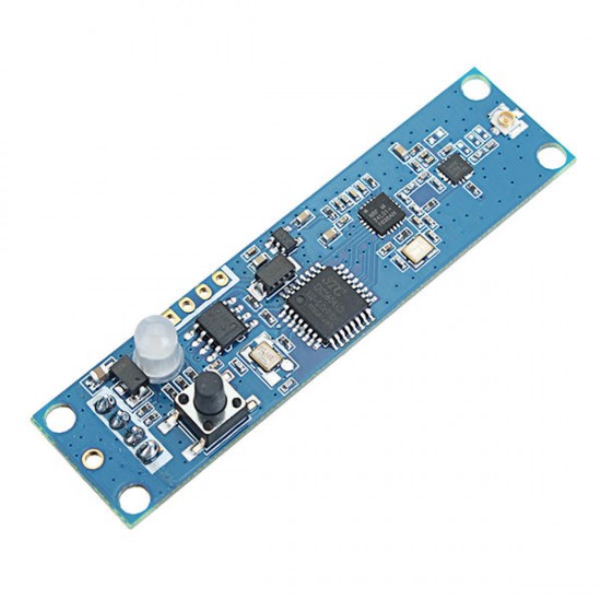 DMX512 DC 5V 2.4G 2 In 1 Wireless Receiver&Transmitter PCB Module Board LED Stage Light LED Controller With Antenna 126 Channels 7 Groups ID Code Communication Distance 400m