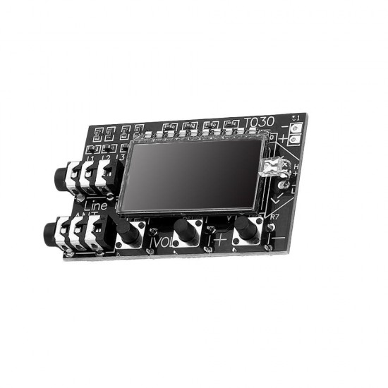 Digital LCD Dual Channel FM Stereo Transmitter Wireless Audio Transmission Module Frequency 76MHz-108MHz with Antenna DC 3V-16V Digital LCD Dual Channel FM Stereo Transmitter Wireless Audio Transmission Module Frequency 76MHz-108MHz with Antenna DC 3V-16V