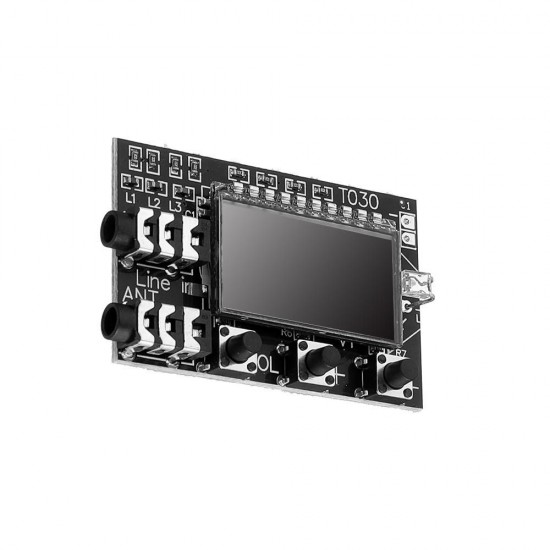 Digital LCD Dual Channel FM Stereo Transmitter Wireless Audio Transmission Module Frequency 76MHz-108MHz with Antenna DC 3V-16V Digital LCD Dual Channel FM Stereo Transmitter Wireless Audio Transmission Module Frequency 76MHz-108MHz with Antenna DC 3V-16V
