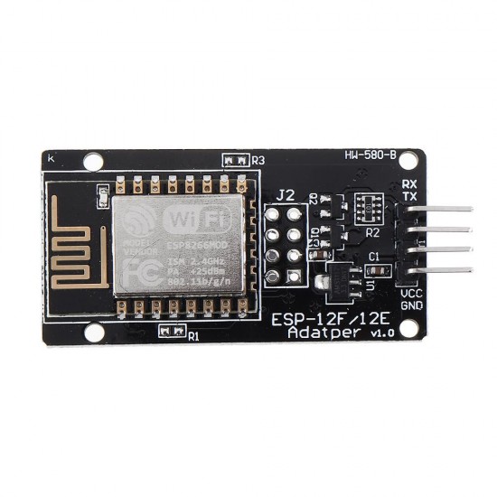 ESP-12E ESP8266 Serial WIFI Module Wireless Controller With Adapter Board ESP-12E ESP8266 Serial WIFI Module Wireless Controller With Adapter Board