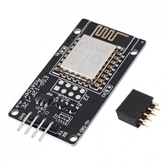 ESP-12E ESP8266 Serial WIFI Module Wireless Controller With Adapter Board ESP-12E ESP8266 Serial WIFI Module Wireless Controller With Adapter Board