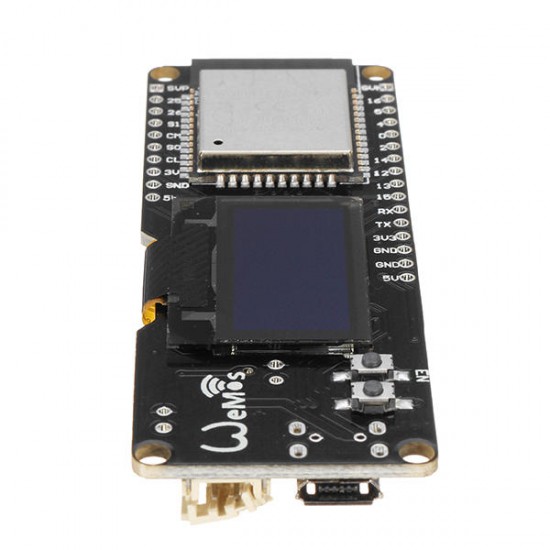 ESP-WROOM-32 Rev1 ESP32 OLED Display Board 4 Mb Bytes(32 Mb) Flash And Wi-Fi Antennas for Arduino - products that work with official Arduino boards