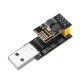 ESP01 Programmer Adapter UART GPIO0 ESP-01 CH340G USB to ESP8266 Serial Wireless Wifi Development Board