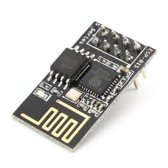 ESP8266 ESP-01 ESP-01S DHT11 Sensor Temperature and Humidity WiFi Node Module + ESP8266 ESP-01S Remote Serial Port WIFI Transceiver Wireless Module