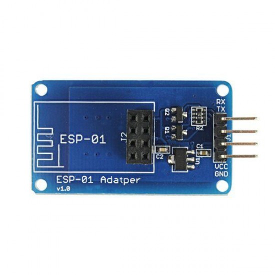 ESP8266 Serial Wi-Fi Wireless ESP-01 Adapter Module 3.3V 5V ESP8266 Serial Wi-Fi Wireless ESP-01 Adapter Module 3.3V 5V