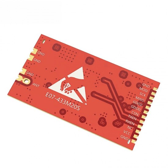 E07-433M20S CC1101 10dBm Stamp Hole IPEX Antenna Transmitter and Receiver SMD Transceiver 433MHz RF Module E07-433M20S CC1101 10dBm Stamp Hole IPEX Antenna Transmitter and Receiver SMD Transceiver 433MHz RF Module