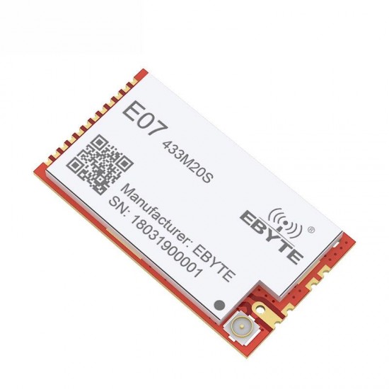 E07-433M20S CC1101 10dBm Stamp Hole IPEX Antenna Transmitter and Receiver SMD Transceiver 433MHz RF Module