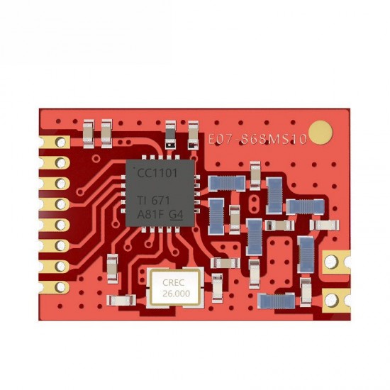 E07-915MS10 915MHz CC1101 SPI 1.2km 10dBm Communication Interface RF Transceiver Module E07-915MS10 915MHz CC1101 SPI 1.2km 10dBm Communication Interface RF Transceiver Module