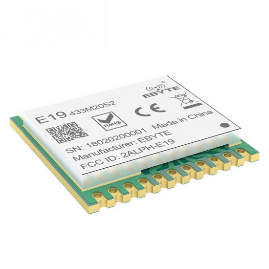 E19-433M20S2 Long Range SX1278 20dMm SMD SPI Transceiver 433MHz RF Module E19-433M20S2 Long Range SX1278 20dMm SMD SPI Transceiver 433MHz RF Module