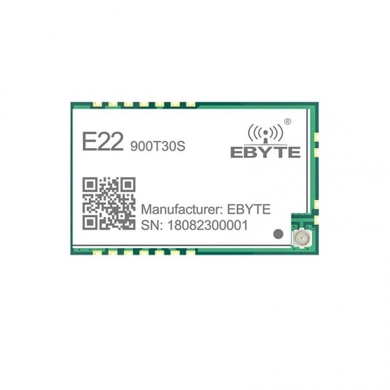 E22-900T30S SX1262 Long Range 868MHz 915MHz 30dBm SMD IPEX 1W Wireless Transceiver IOT Module