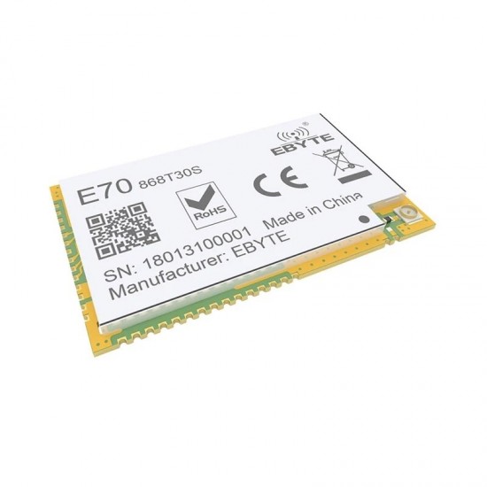 E70-868T30S CC1310 868MHz 30dBm 1W SOC SMD Long Distance 868M Wireless Receiver RF Module